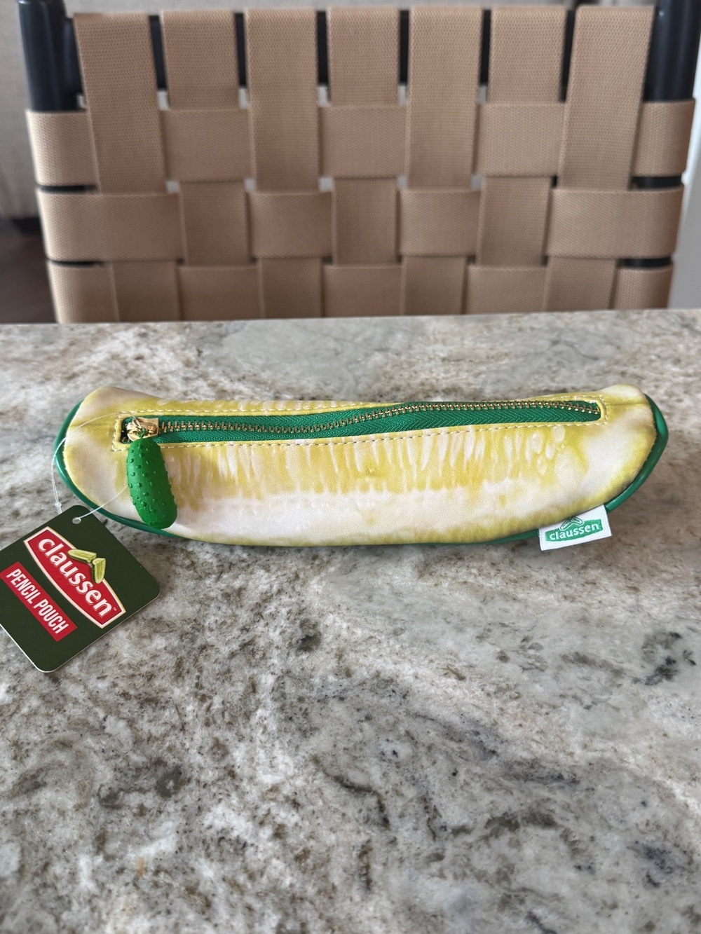 Urban Outfitters Claussen Pickle Spear Pencil Pouch